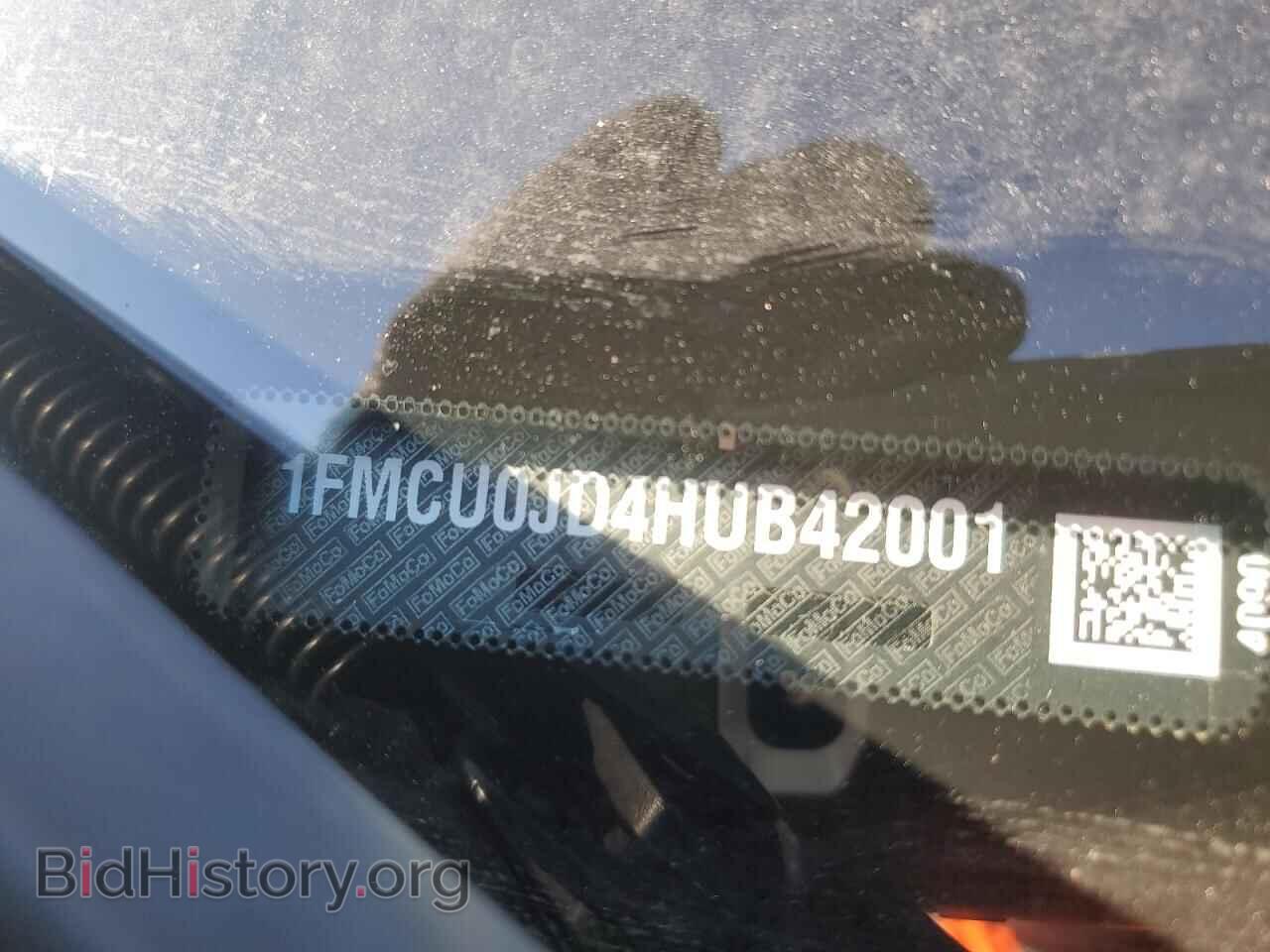 2017 FORD ESCAPE - VIN: 1FMCU0JD4HUB42001 - Фото 12