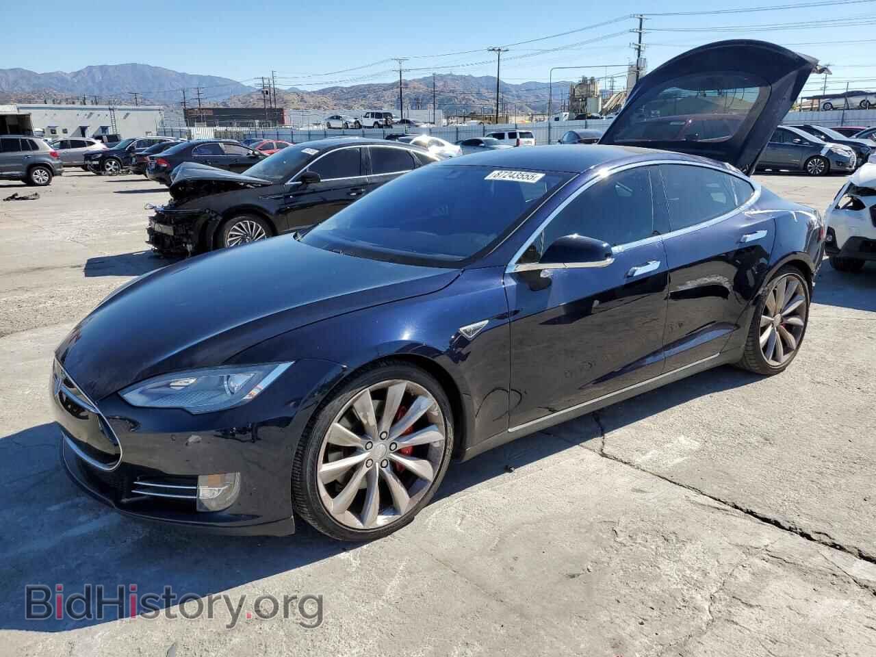 Photo 5YJSA1H26EFP62758 - TESLA MODEL S 2014