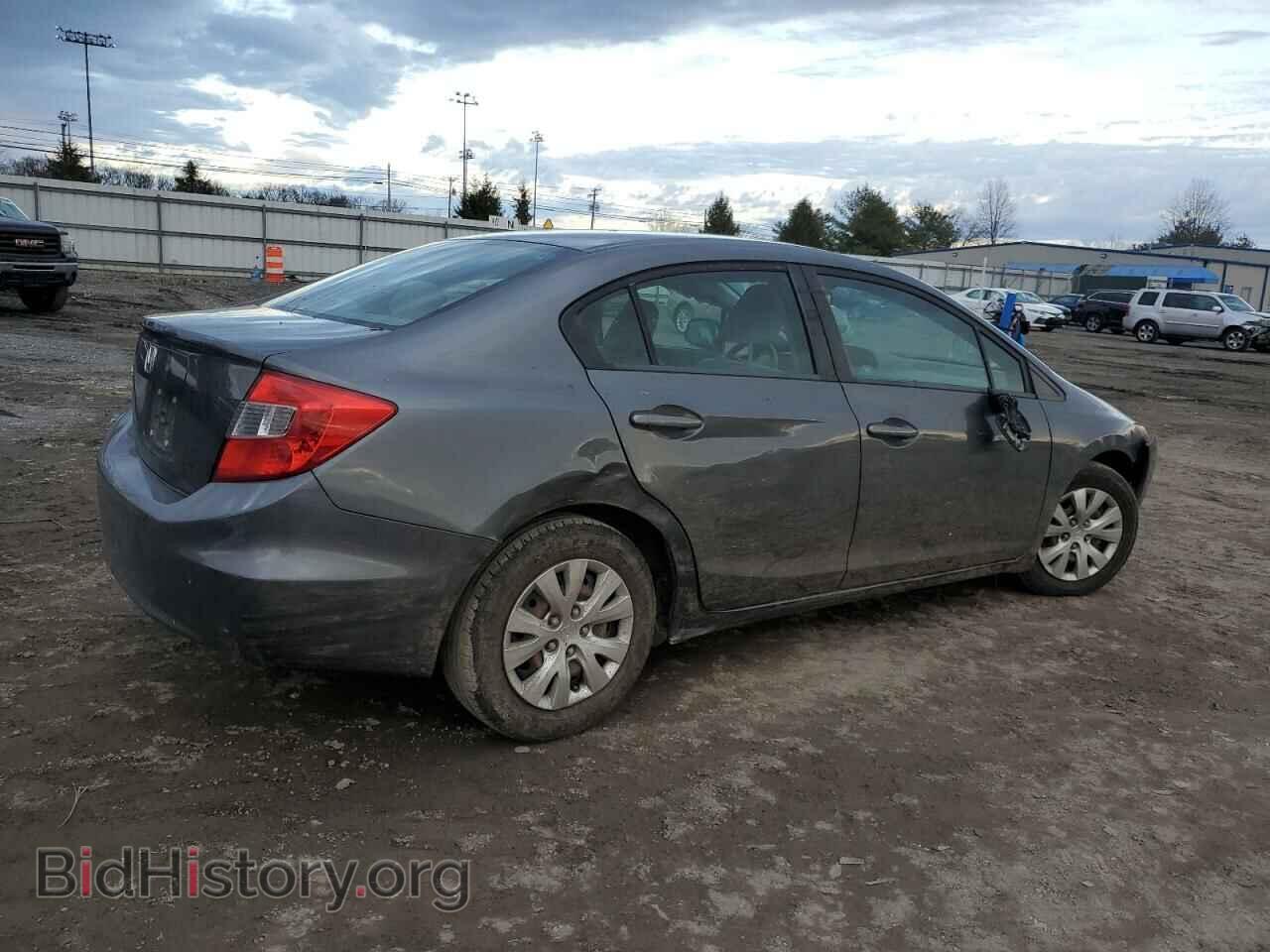 2012 HONDA CIVIC - VIN: 19XFB2F52CE373250 - Фото 3