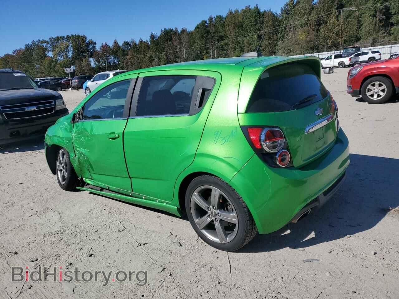 2015 CHEVROLET SONIC - VIN: 1G1JG6SB4F4156506 - Фото 2