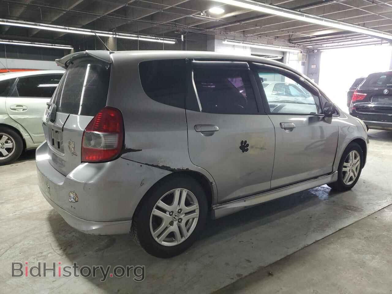 2007 HONDA FIT - VIN: JHMGD38697S018202 - Фото 3