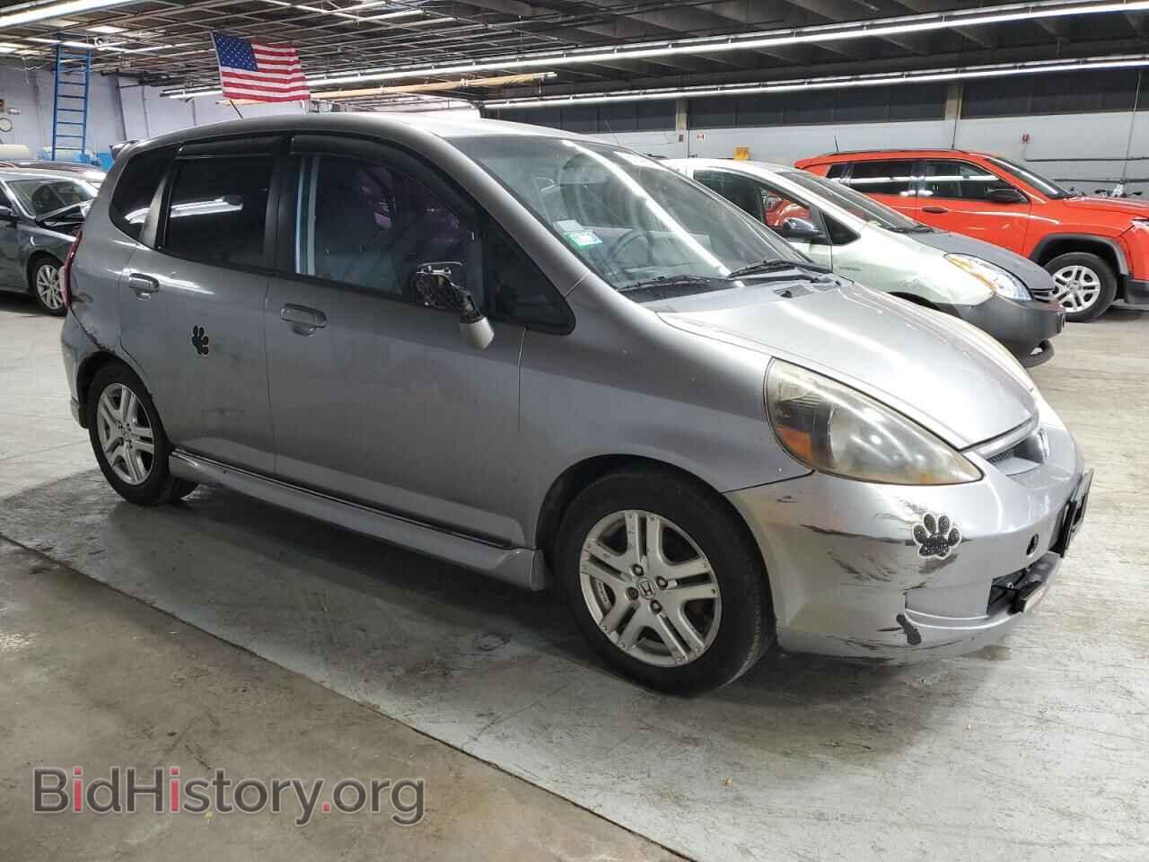 2007 HONDA FIT - VIN: JHMGD38697S018202 - Фото 4