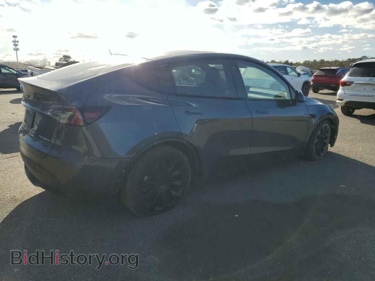 2022 TESLA MODEL Y - VIN: 7SAYGDEE8NA022234 - Фото 3