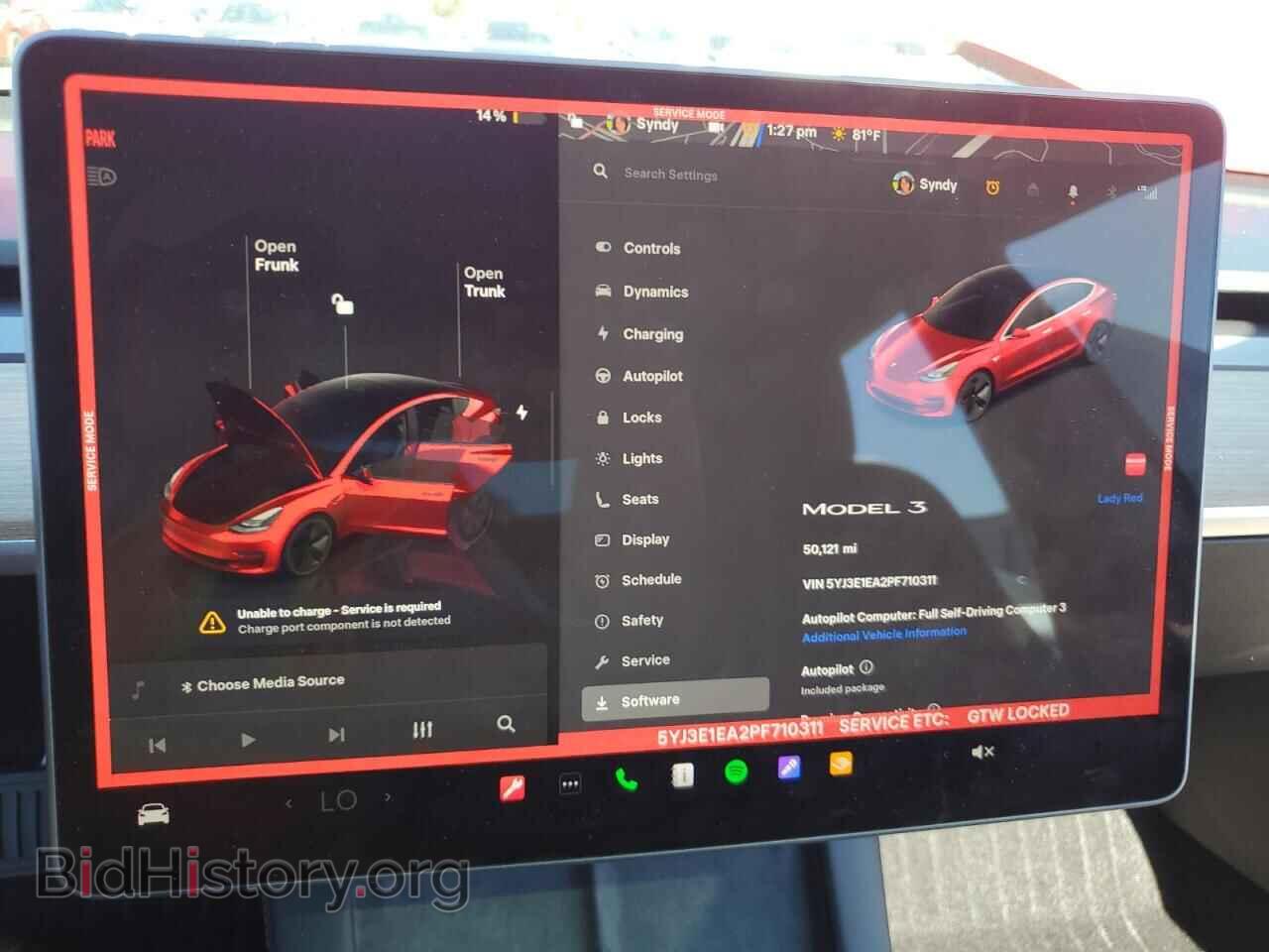 2023 TESLA MODEL 3 - VIN: 5YJ3E1EA2PF710311 - Фото 9