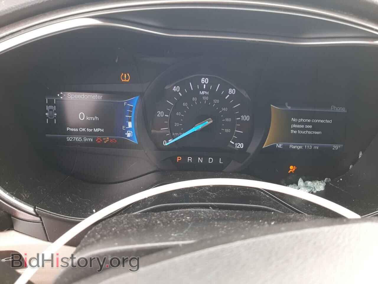 2019 FORD FUSION - VIN: 3FA6P0LU8KR257632 - Фото 9