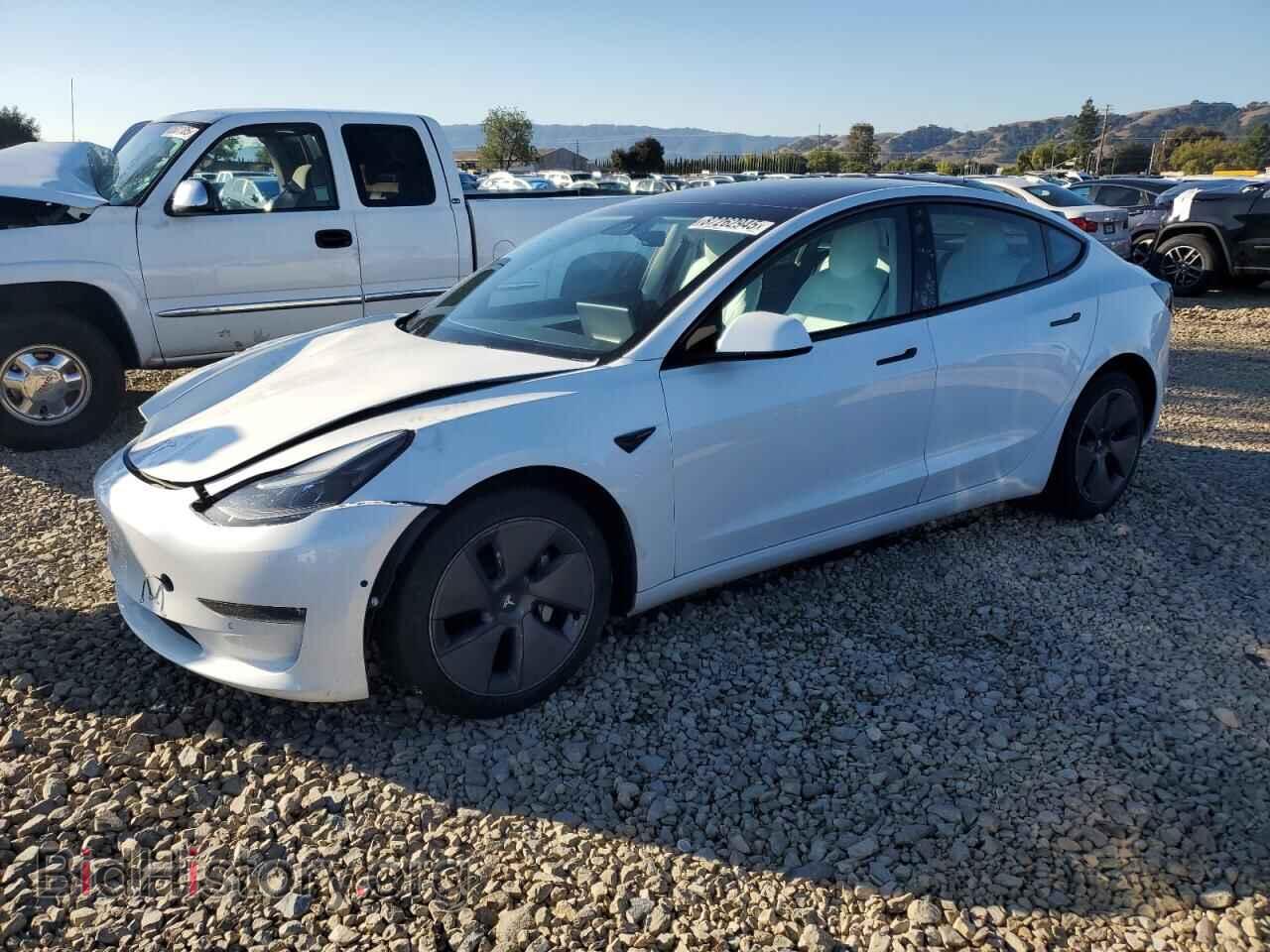 Photo 5YJ3E1EB5NF135109 - TESLA MODEL 3 2022