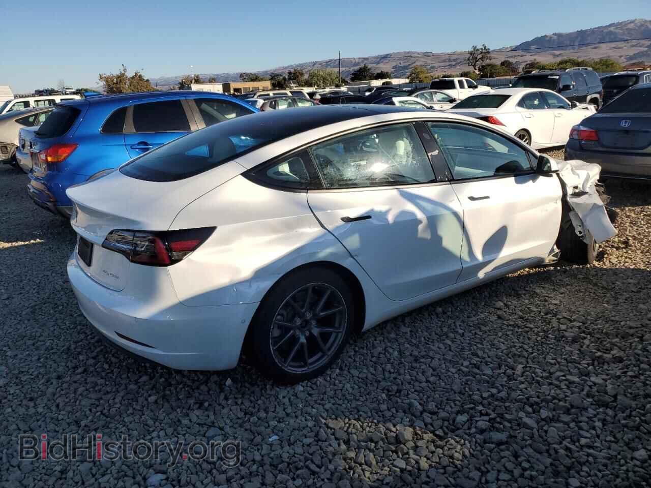2022 TESLA MODEL 3 - VIN: 5YJ3E1EB5NF135109 - Фото 3