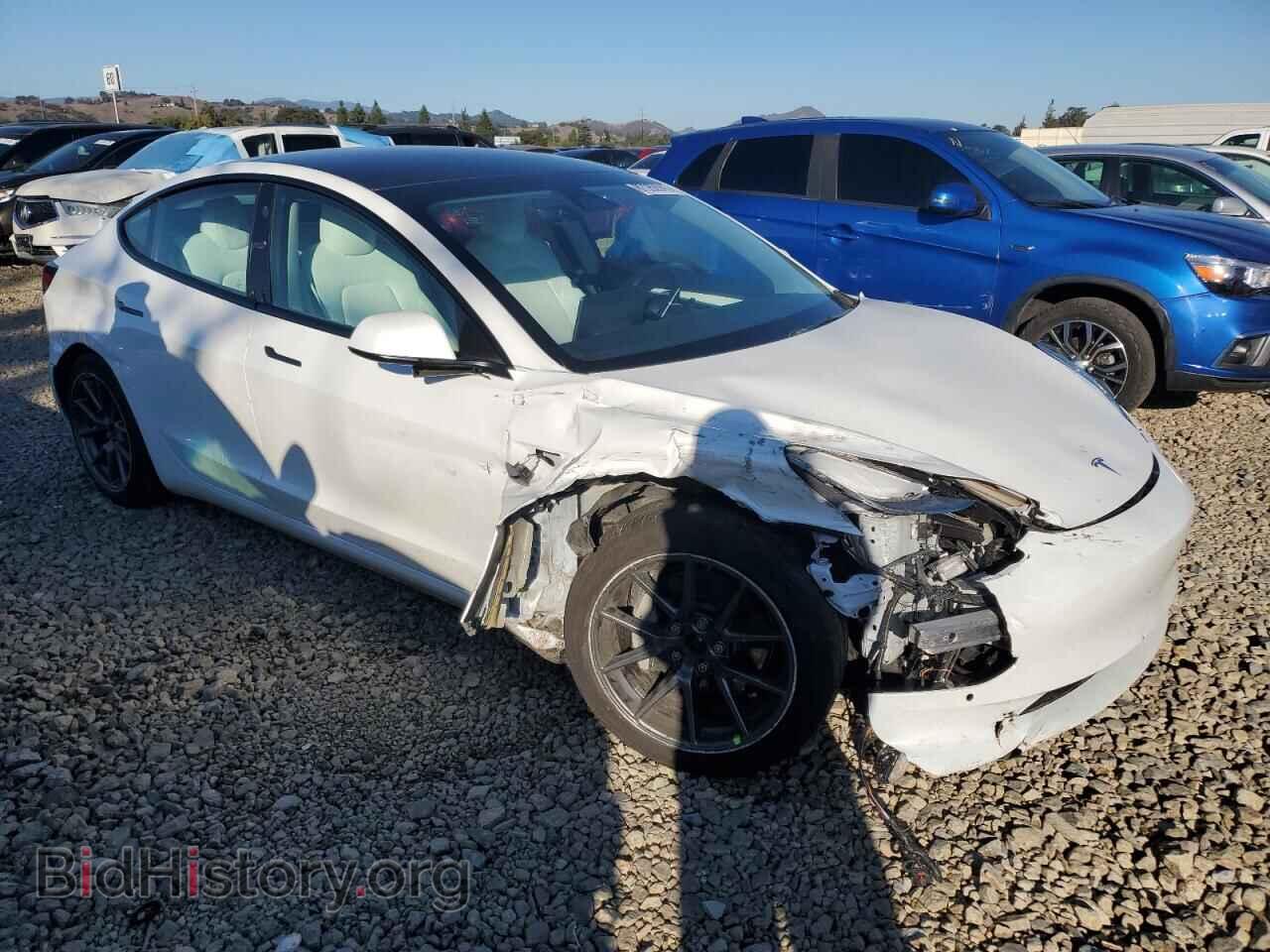 2022 TESLA MODEL 3 - VIN: 5YJ3E1EB5NF135109 - Фото 4