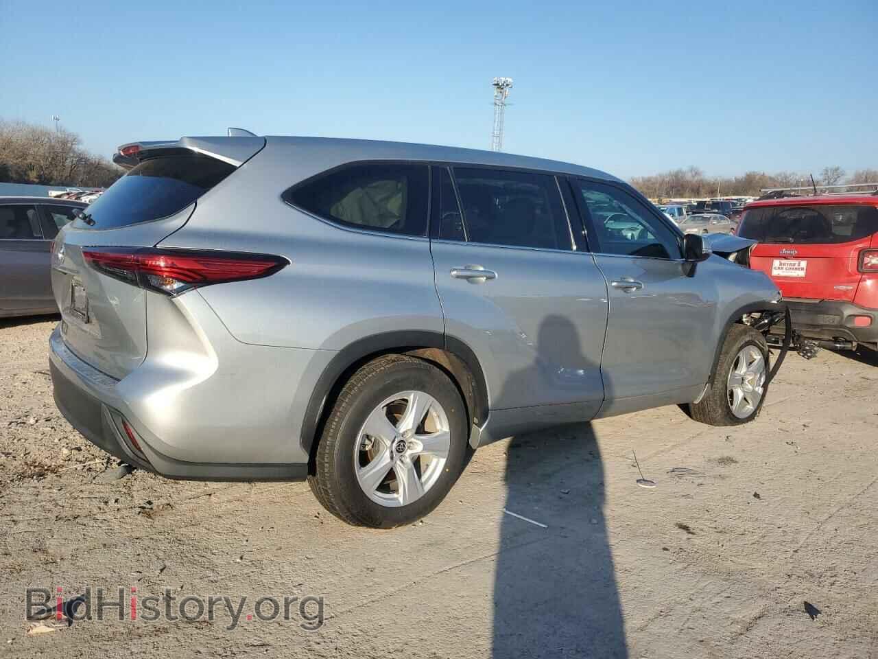 2021 TOYOTA HIGHLANDER - VIN: 5TDCZRAH8MS089587 - Фото 3