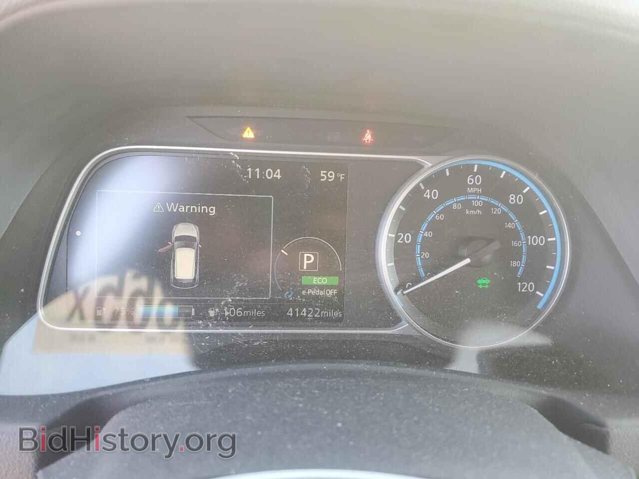 2019 NISSAN LEAF - VIN: 1N4AZ1CP7KC311487 - Фото 9