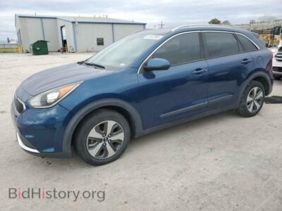 2017 Kia NIRO FE, blue — VIN KNDCB3LC1H5065128, Copart
