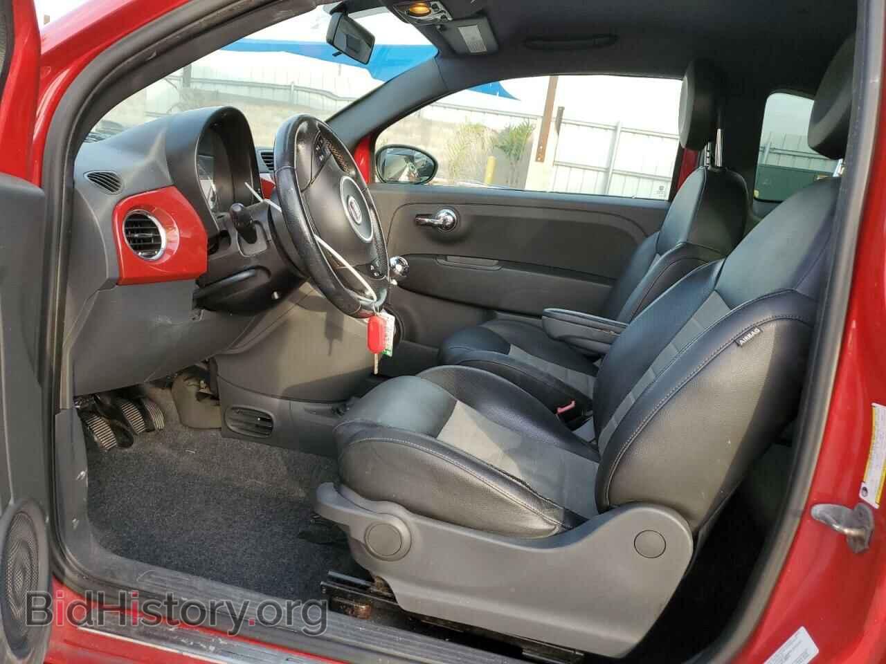 2012 FIAT 500 - VIN: 3C3CFFBR3CT203633 - Фото 7