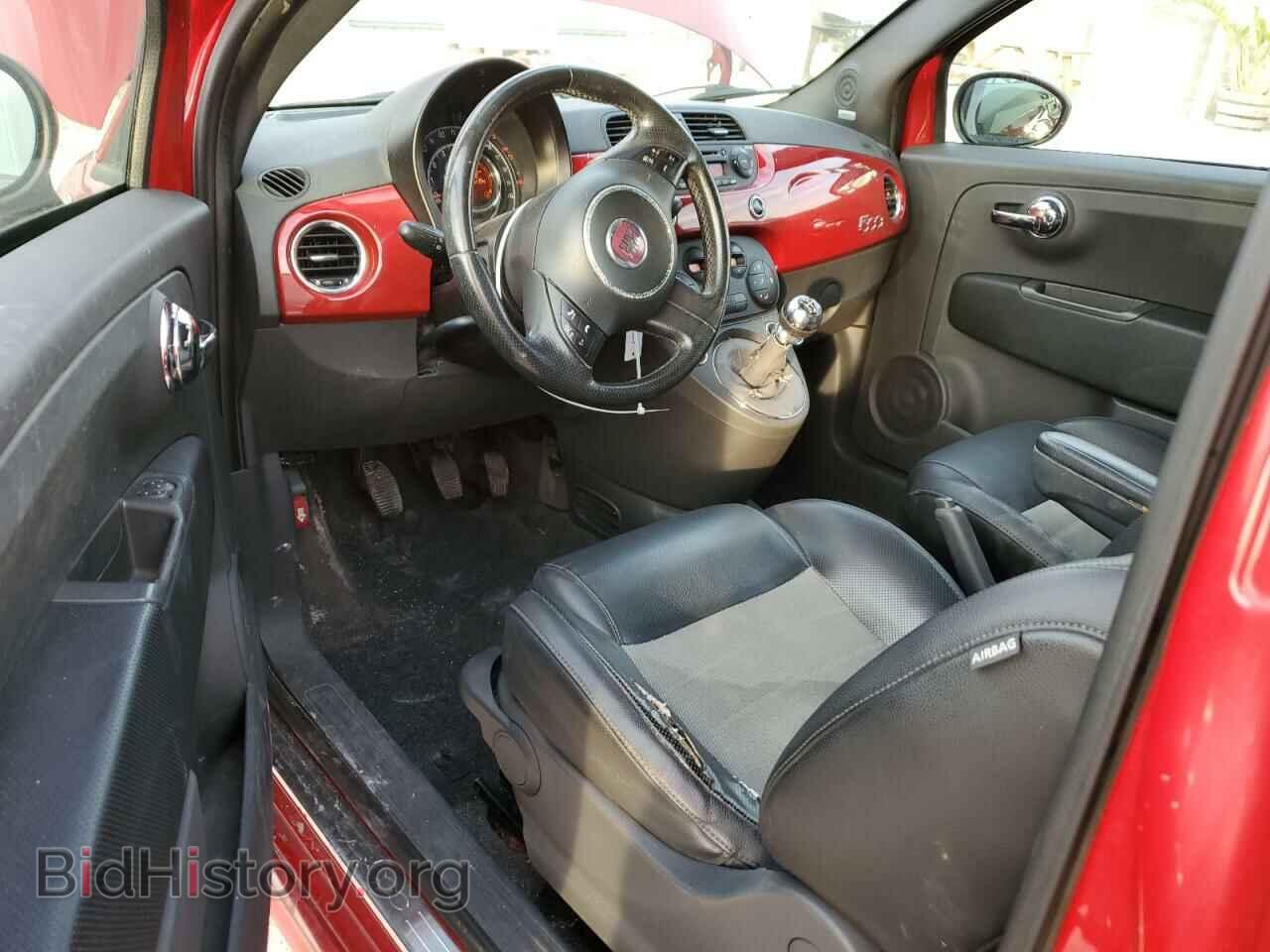 2012 FIAT 500 - VIN: 3C3CFFBR3CT203633 - Фото 8