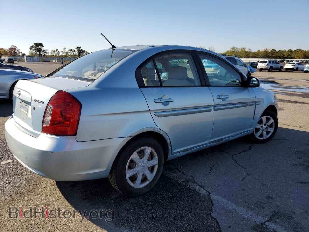 2007 HYUNDAI ACCENT - VIN: KMHCN46C26U003664 - Фото 3