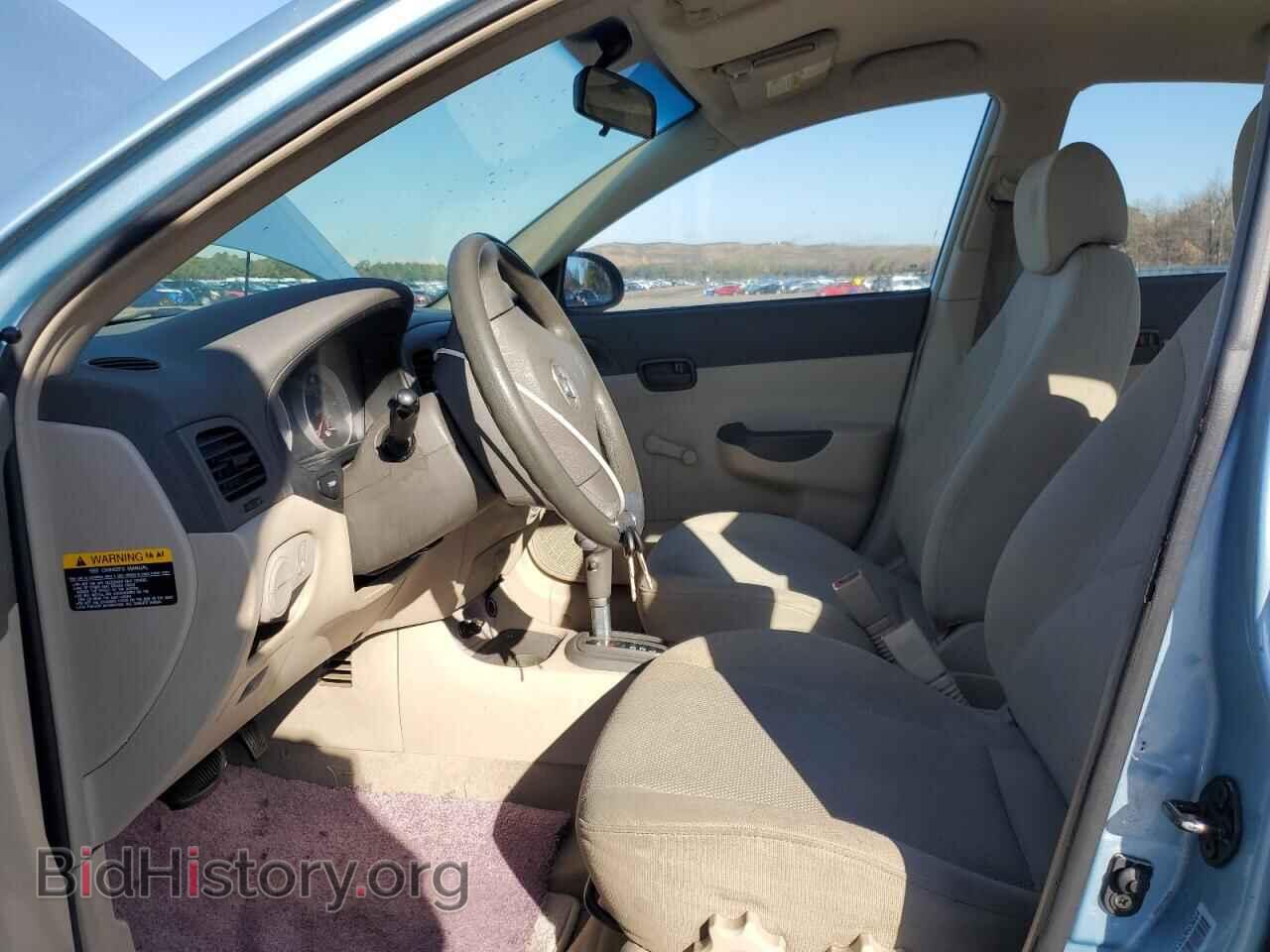 2007 HYUNDAI ACCENT - VIN: KMHCN46C26U003664 - Фото 7