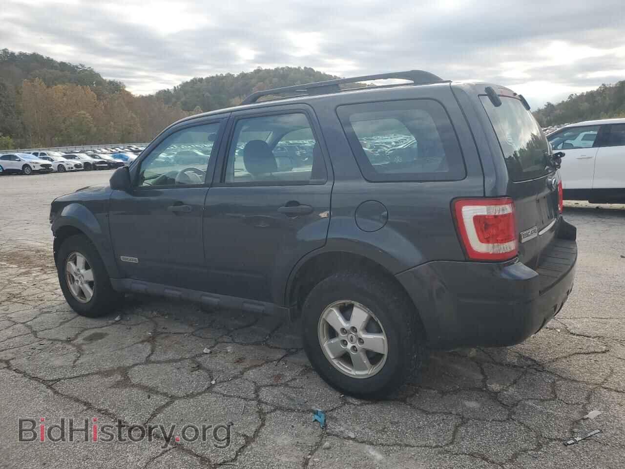 2008 FORD ESCAPE - VIN: 1FMCU92Z88KC14960 - Фото 2