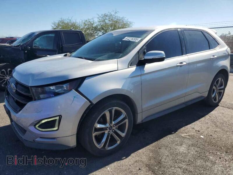 2015 Ford EDGE Sport (VIN 2FMTK3AP6FBB06332) — photo 1 of 13, Copart, damage: front end