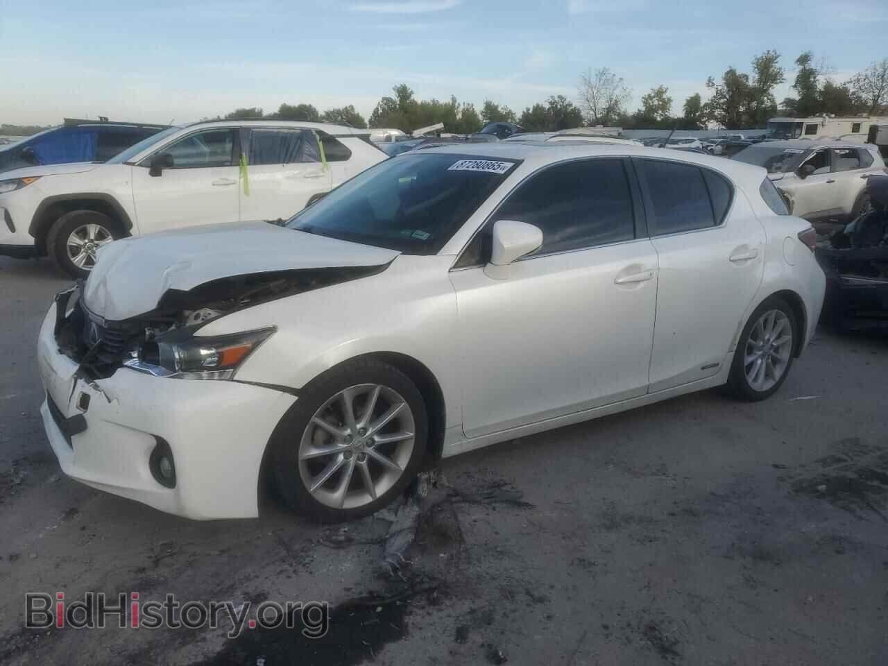 Photo JTHKD5BH8C2061116 - LEXUS CT 200 2012