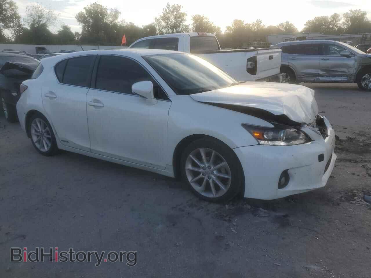 2012 LEXUS CT 200 - VIN: JTHKD5BH8C2061116 - Фото 4