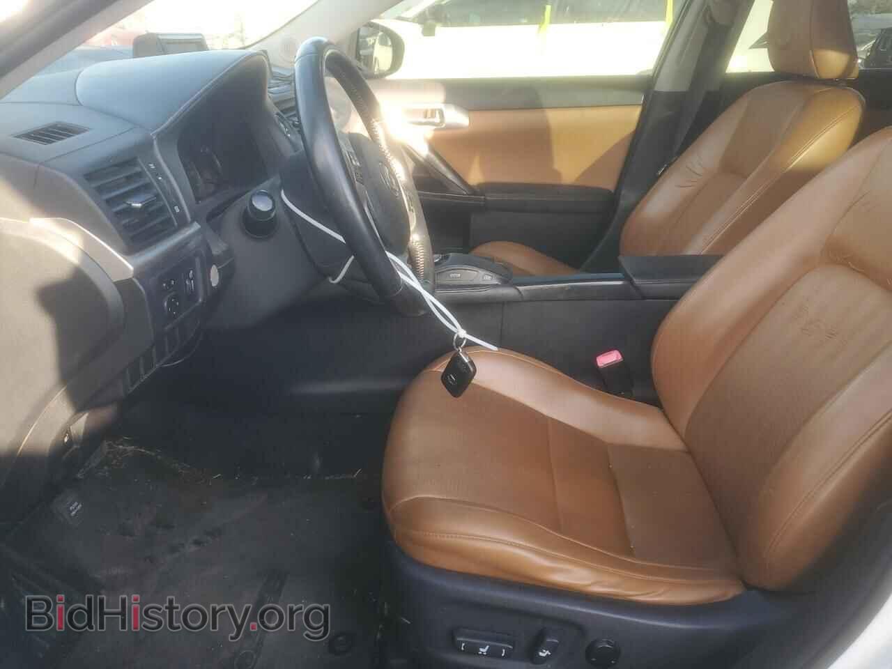 2012 LEXUS CT 200 - VIN: JTHKD5BH8C2061116 - Фото 7