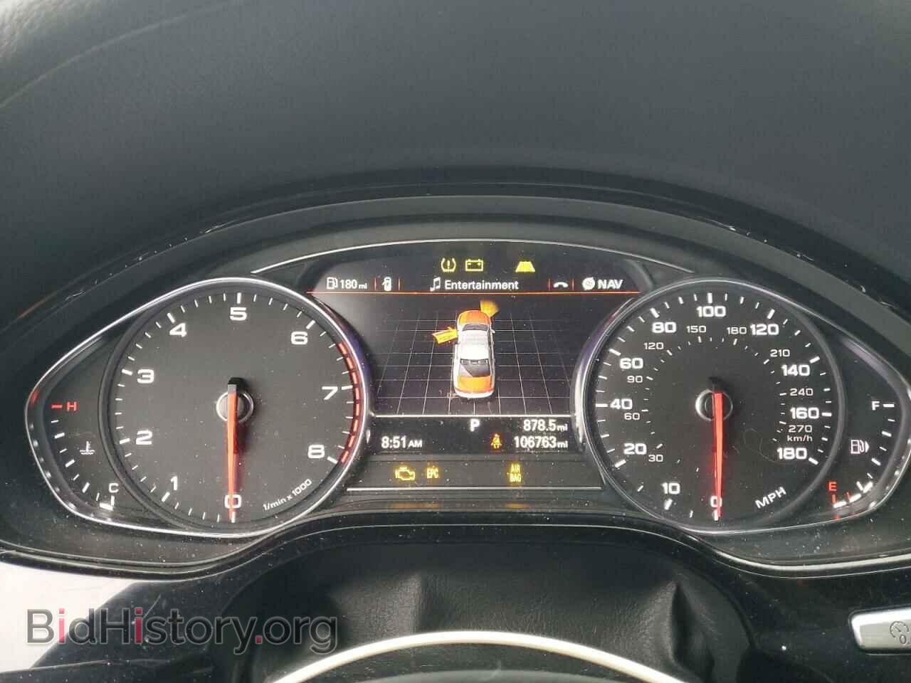 2014 AUDI A8 - VIN: WAURGAFD1EN002981 - Фото 9