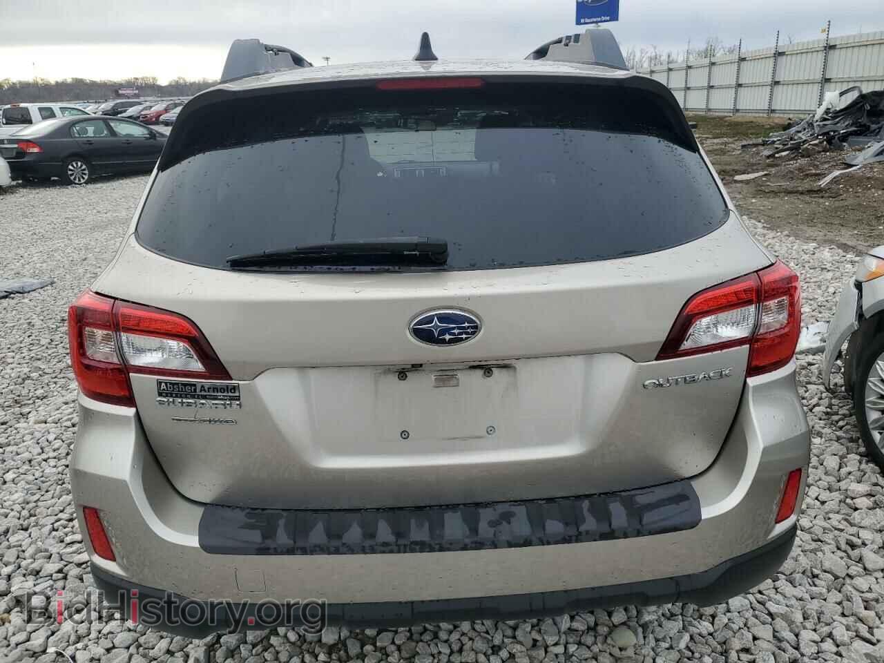 2016 SUBARU OUTBACK - VIN: 4S4BSBCC2G3291481 - Фото 6