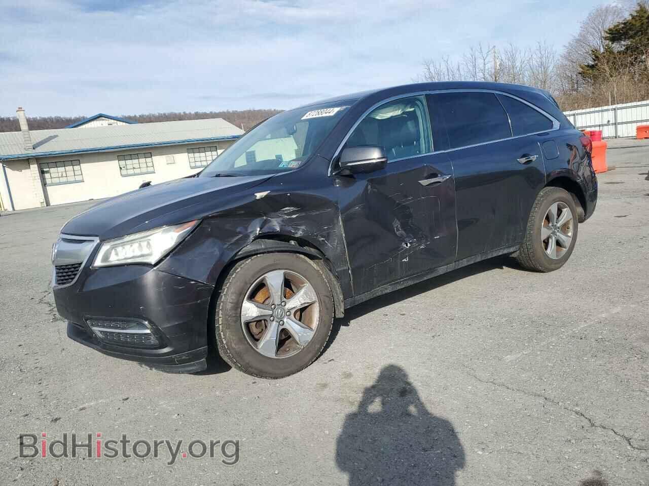 Photo 5FRYD4H24EB006296 - ACURA MDX 2014