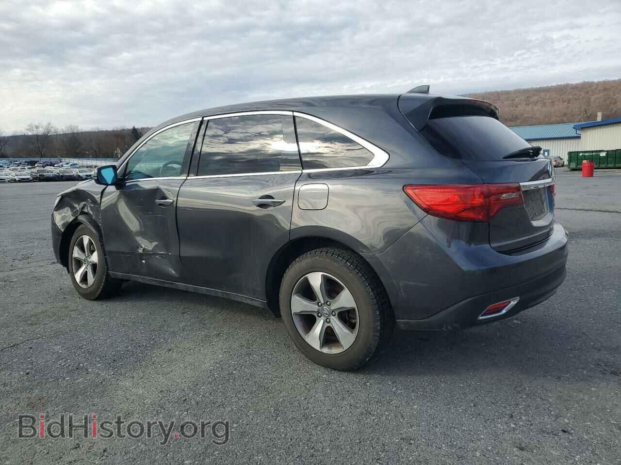 2014 ACURA MDX - VIN: 5FRYD4H24EB006296 - Фото 2