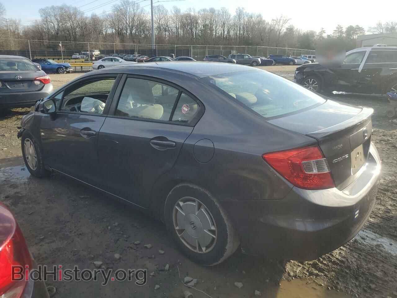 2012 HONDA CIVIC - VIN: 2HGFB2F6XCH318737 - Фото 2