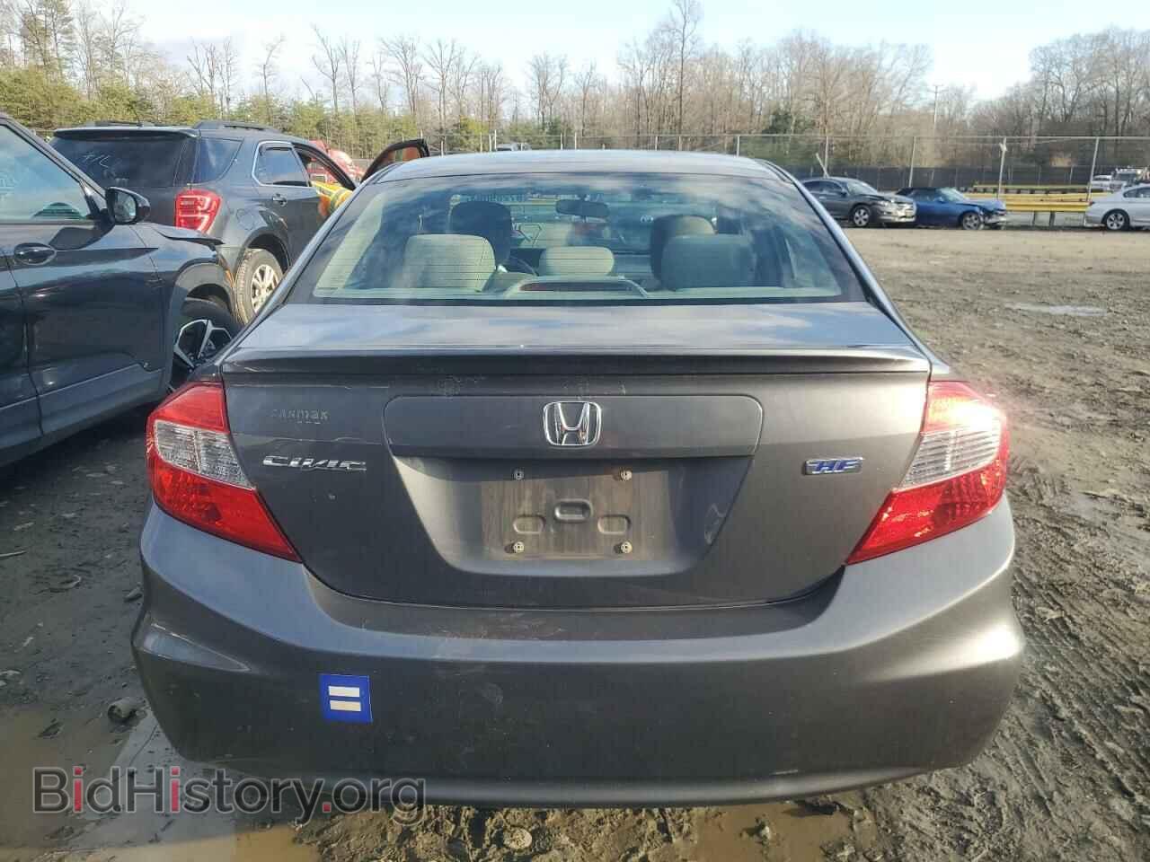 2012 HONDA CIVIC - VIN: 2HGFB2F6XCH318737 - Фото 6