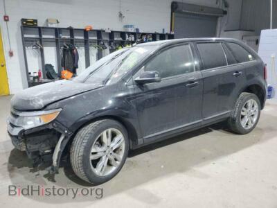 2014 Ford EDGE SEL, black — VIN 2FMDK4JC1EBB09399, Copart