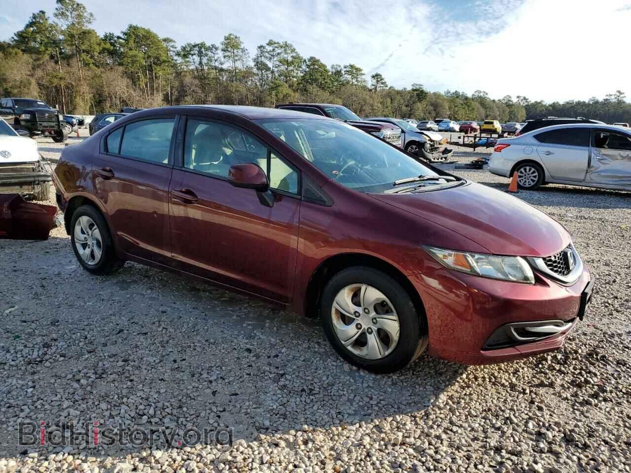 2013 HONDA CIVIC - VIN: 2HGFB2F55DH575541 - Фото 4