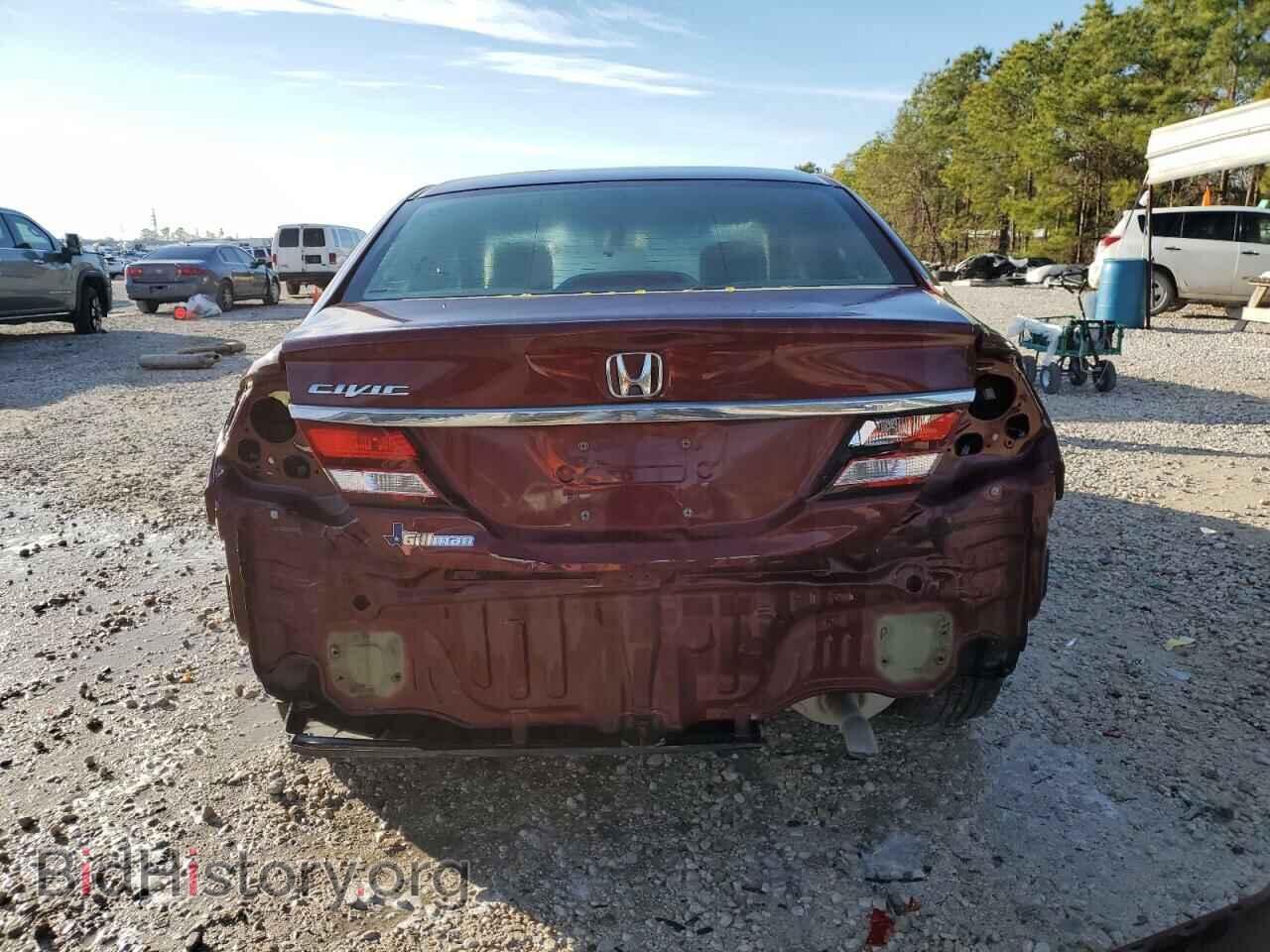 2013 HONDA CIVIC - VIN: 2HGFB2F55DH575541 - Фото 6