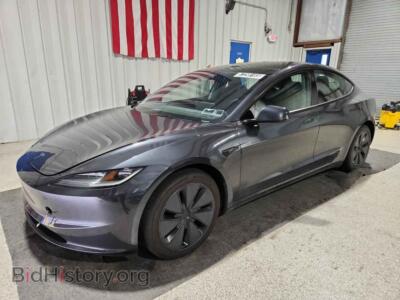 2024 Tesla MODEL 3, gray — VIN 5YJ3E1EB6RF745705, Copart