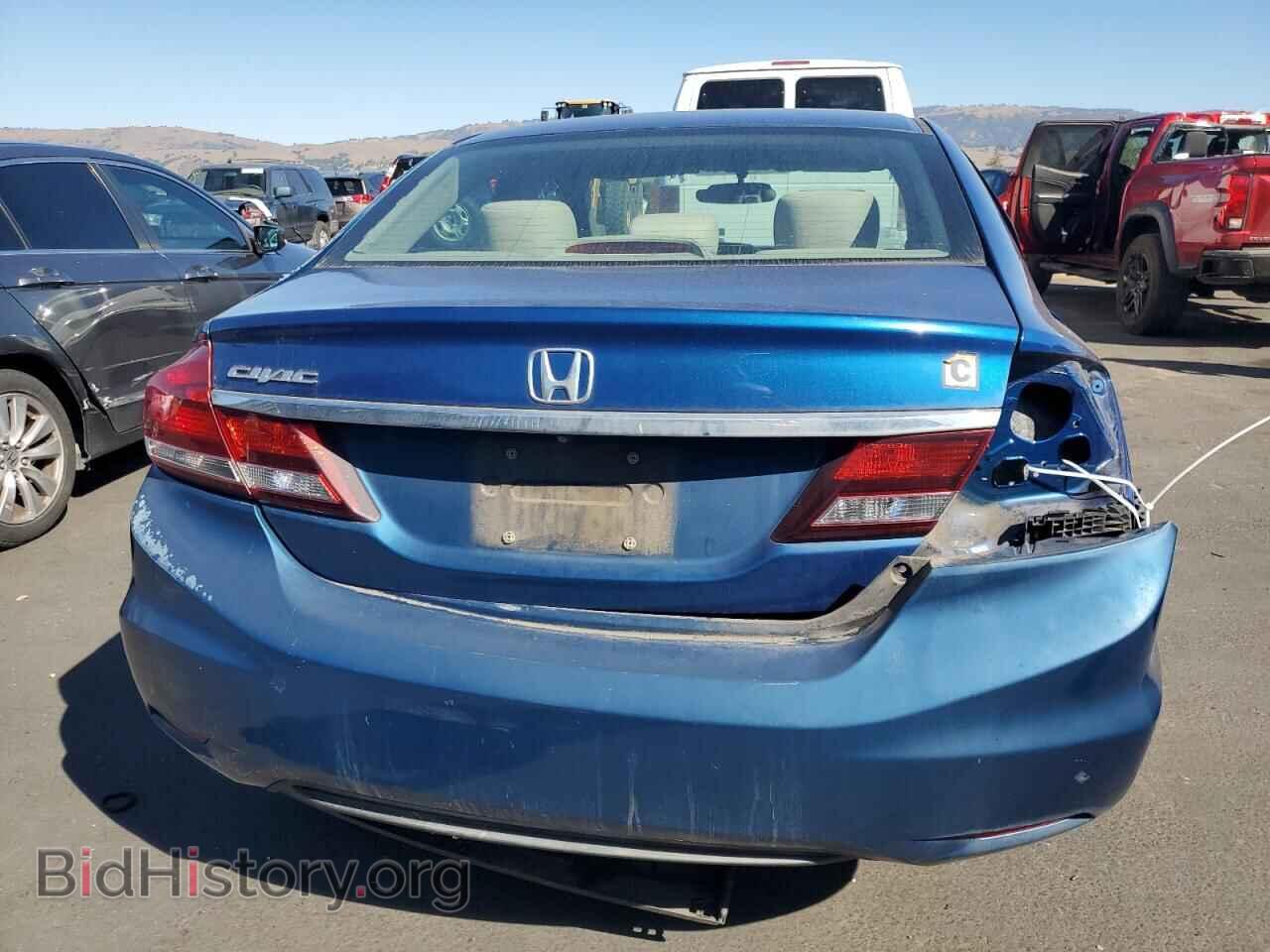 2013 HONDA CIVIC - VIN: 19XFB2F81DE248087 - Фото 6