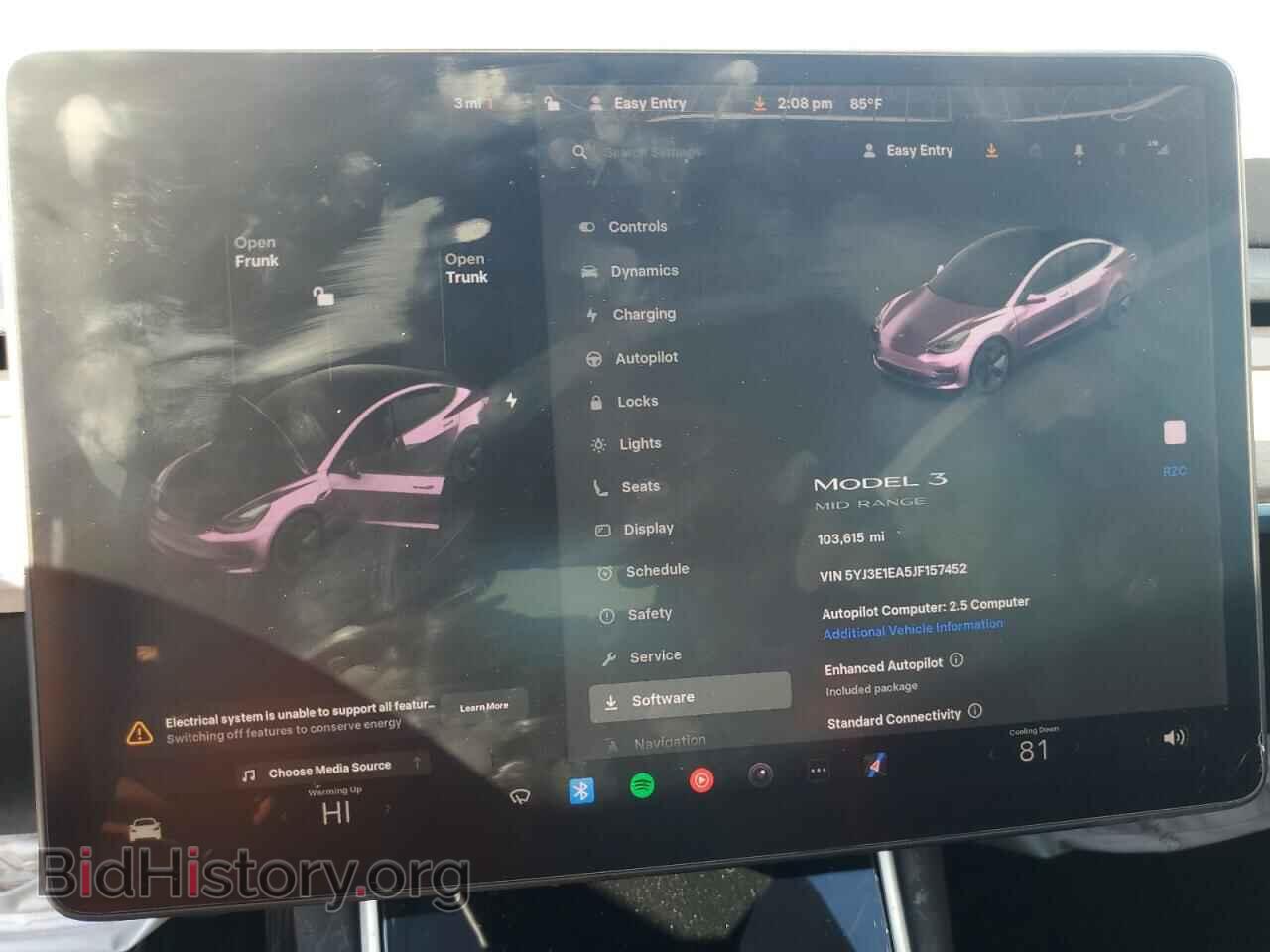 2018 TESLA MODEL 3 - VIN: 5YJ3E1EA5JF157452 - Фото 9