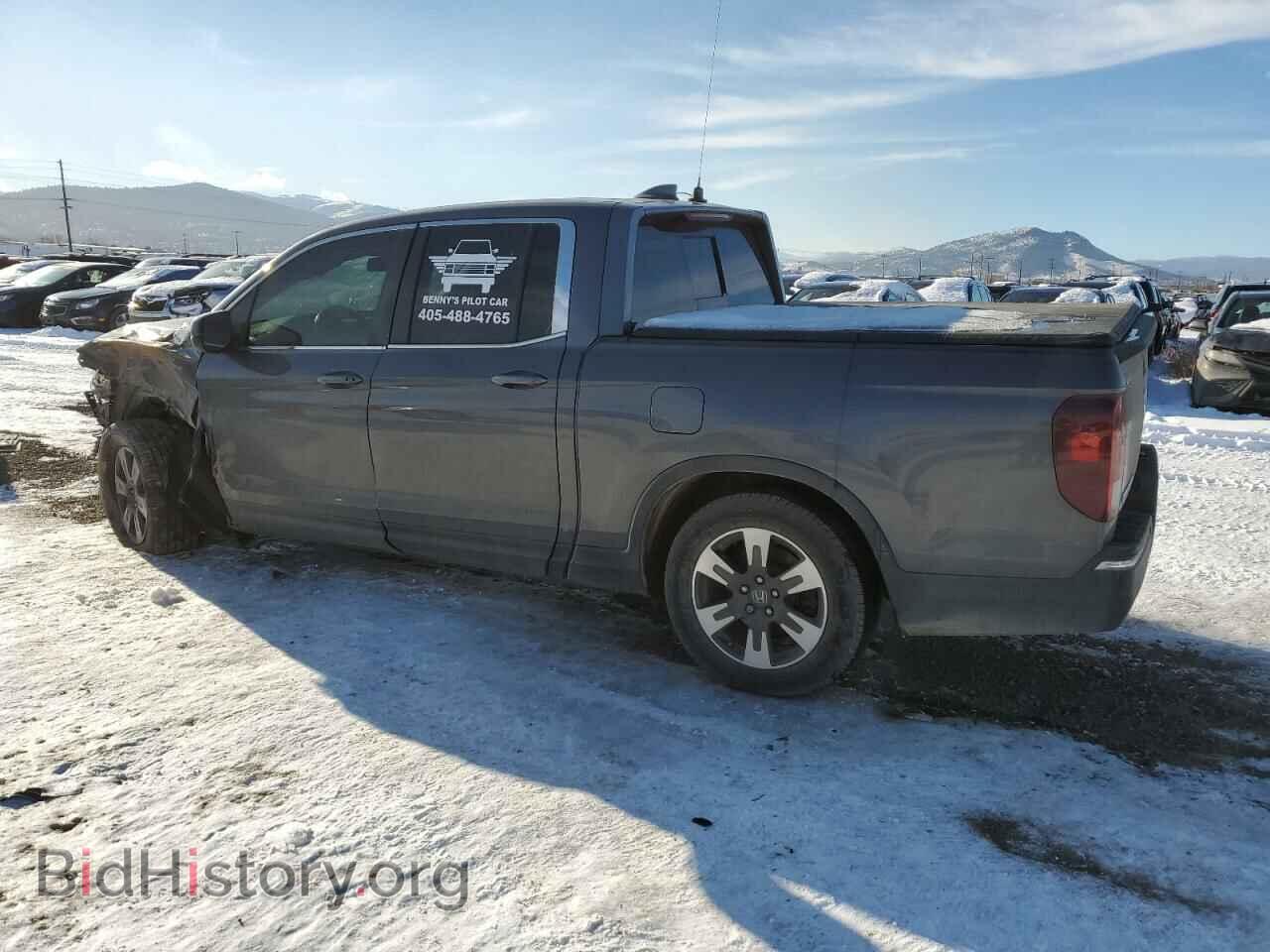 2019 HONDA RIDGELINE - VIN: 5FPYK2F67KB000657 - Фото 2