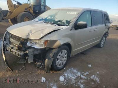 2015 Dodge CARAVAN SE, gold — VIN 2C4RDGBG2FR647948, Copart
