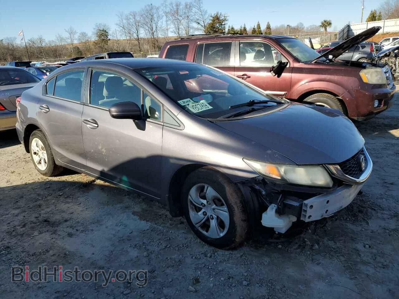2015 HONDA CIVIC - VIN: 19XFB2F52FE023721 - Фото 4
