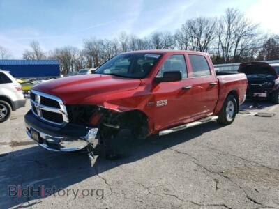 2018 RAM 1500 ST, red — VIN 1C6RR7KT0JS338511, Copart