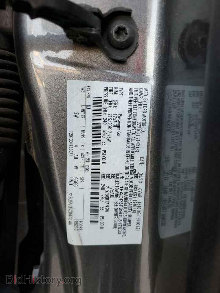 2013 FORD FOCUS - VIN: 1FADP3F29DL317633 - Photo 12