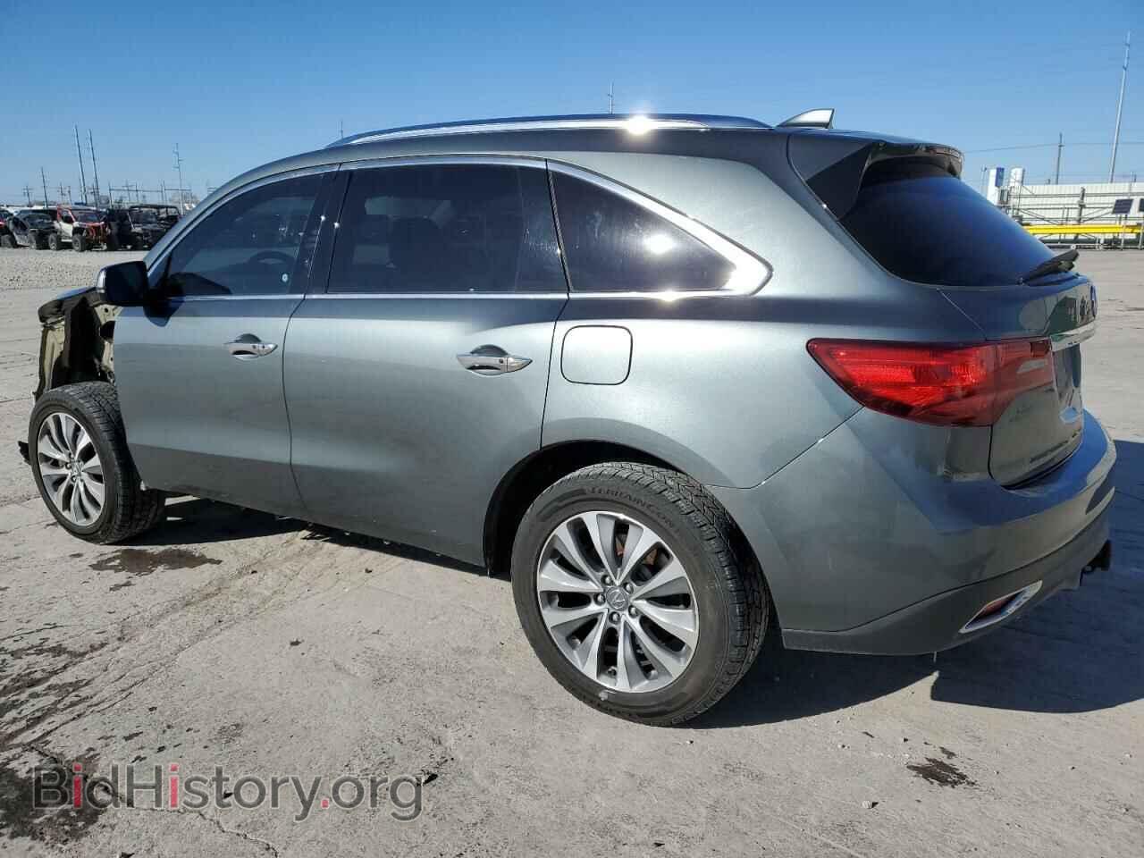 2014 ACURA MDX - VIN: 5FRYD4H46EB031606 - Фото 2