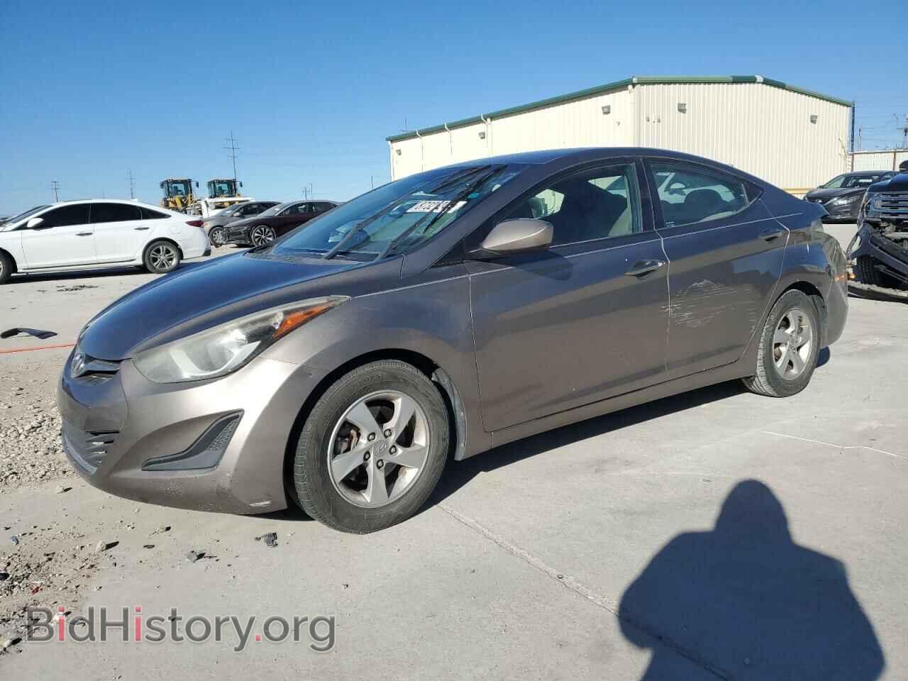Photo 5NPDH4AE8EH527550 - HYUNDAI ELANTRA 2014