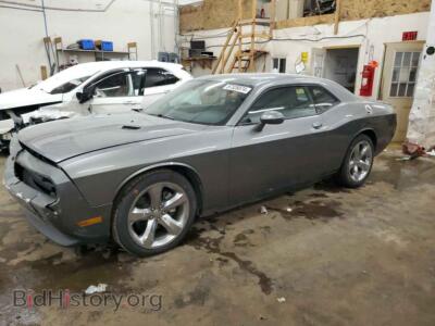 2012 Dodge CHALLENGER SXT, gray — VIN 2C3CDYAG2CH259685, Copart