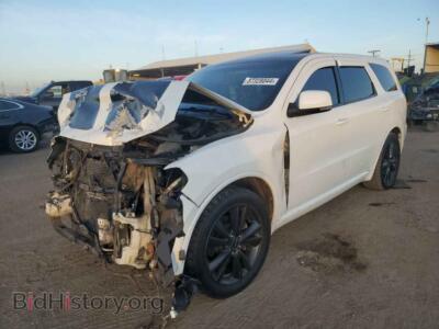 2013 Dodge DURANGO R/T, white — VIN 1C4SDJCT6DC605864, Copart
