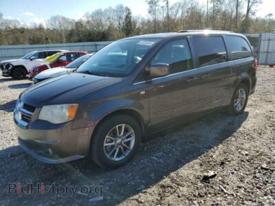 2014 Dodge CARAVAN SXT, серый — VIN 2C4RDGCG3ER193934, Copart