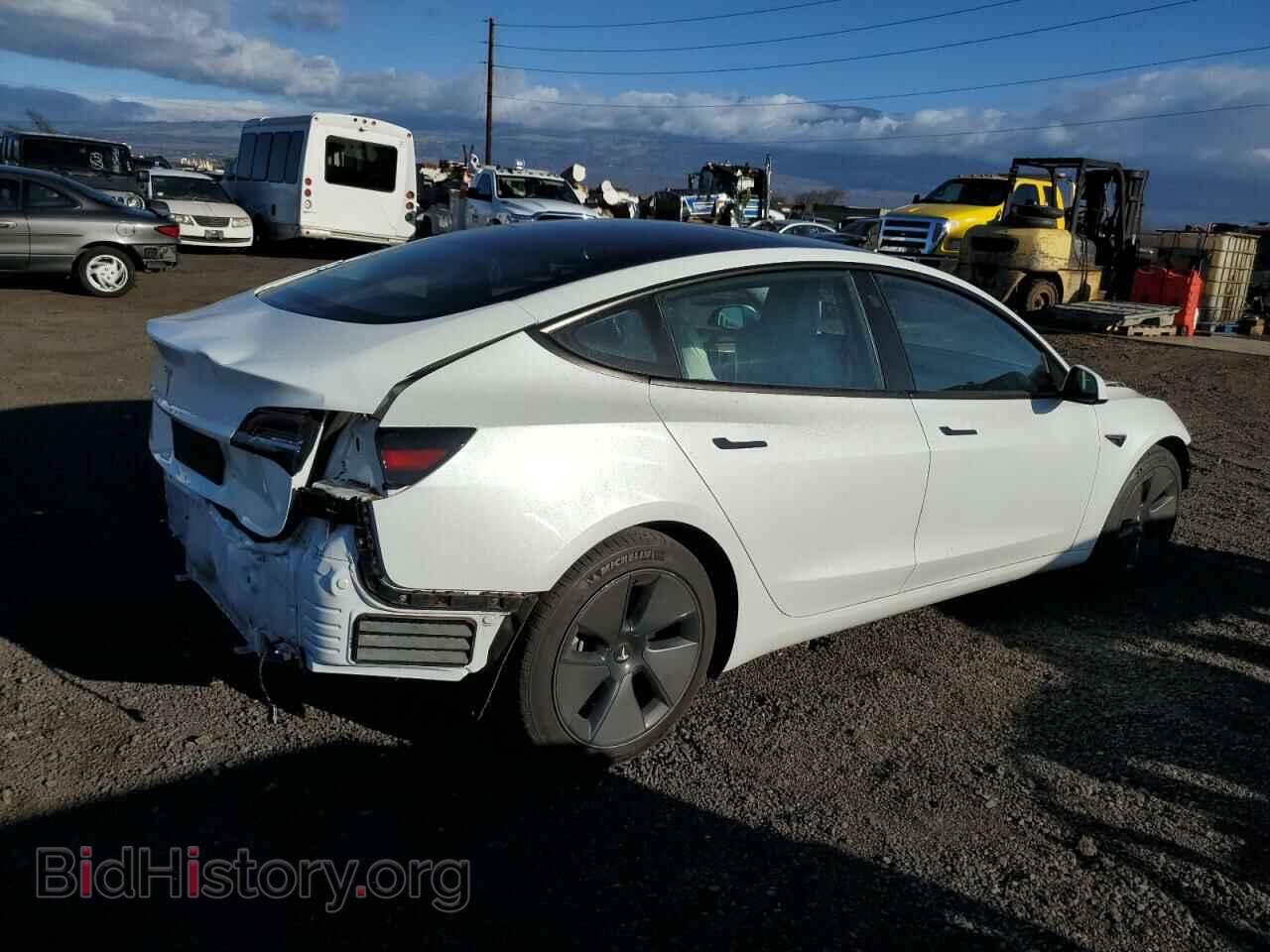 2021 TESLA MODEL 3 - VIN: 5YJ3E1EA4MF048663 - Фото 3