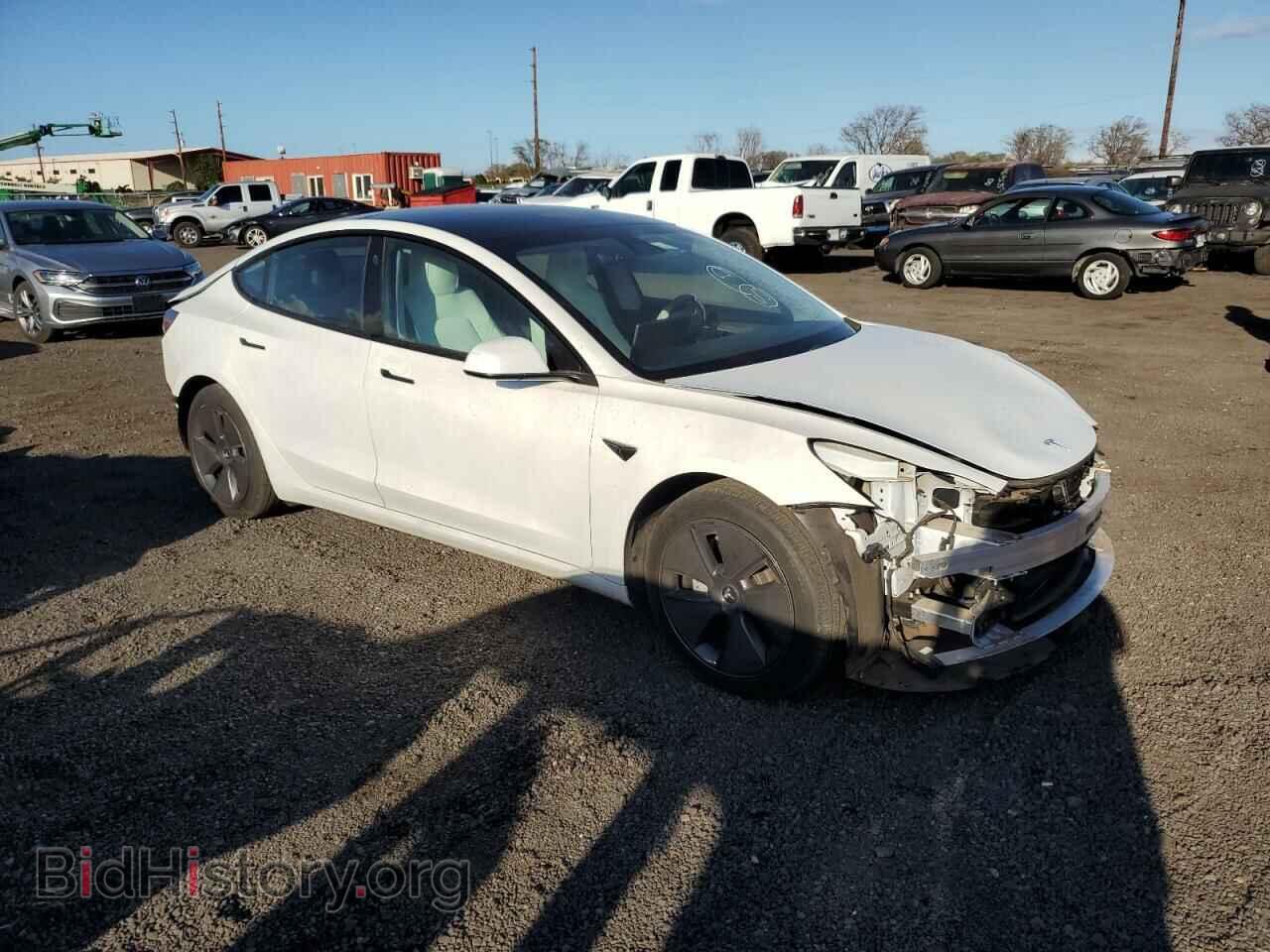 2021 TESLA MODEL 3 - VIN: 5YJ3E1EA4MF048663 - Фото 4