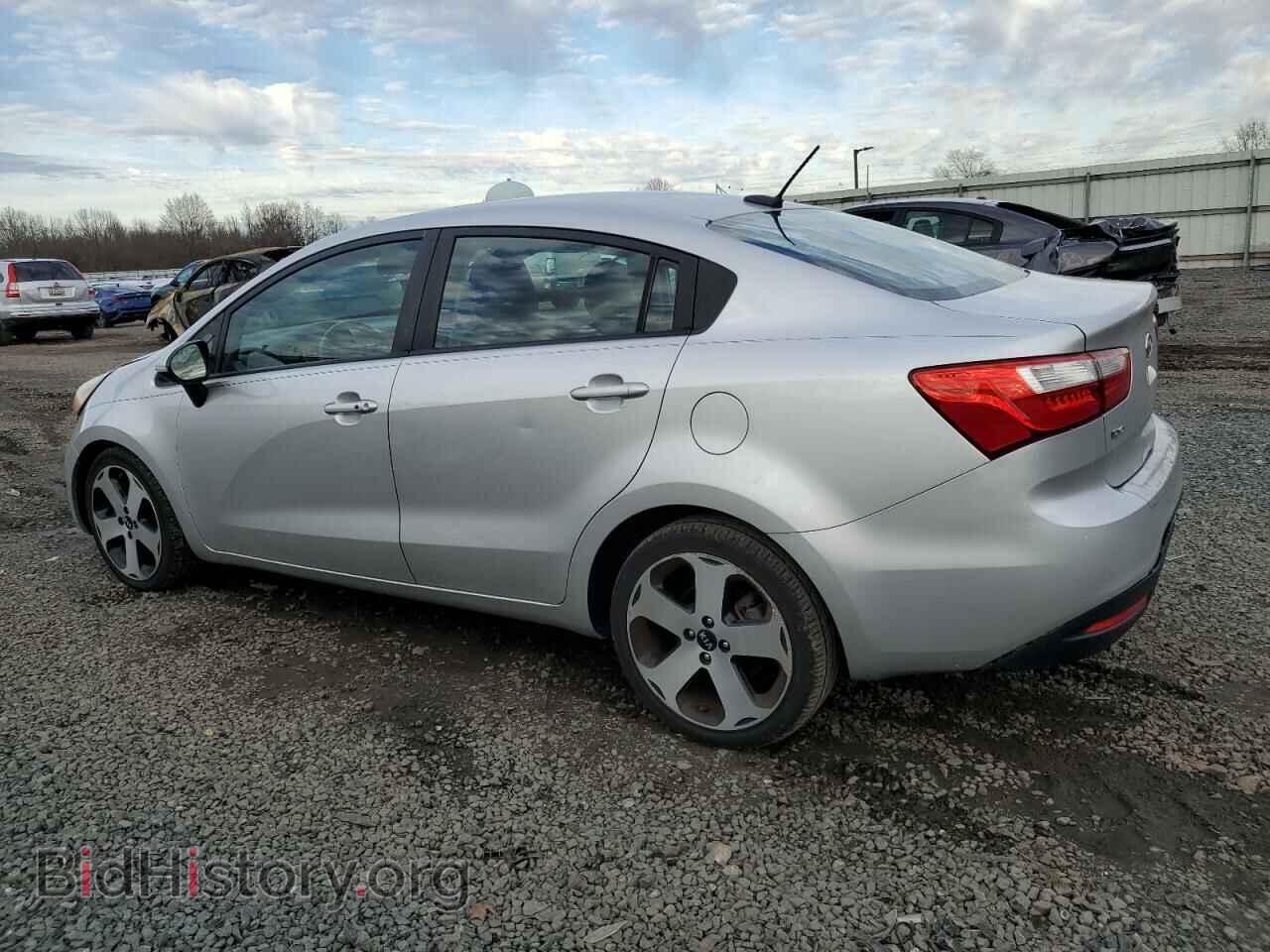 2012 KIA RIO - VIN: KNADN4A37C6070838 - Фото 2