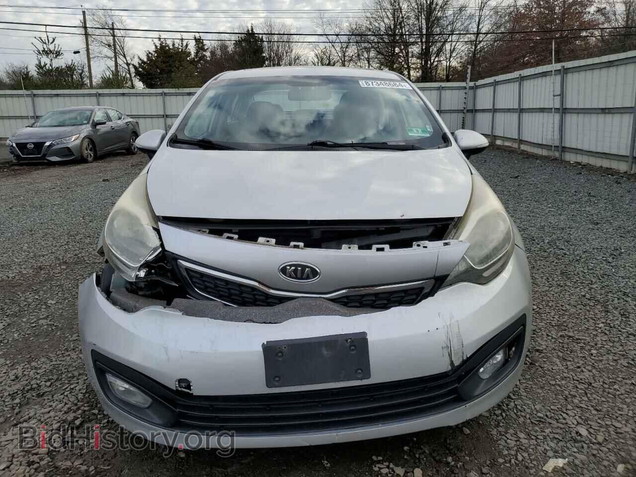 2012 KIA RIO - VIN: KNADN4A37C6070838 - Фото 5